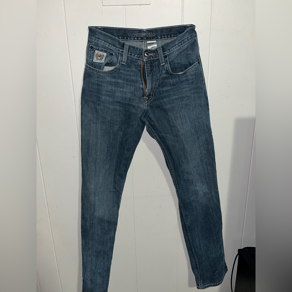 Cinch white label Men's Bootcut Jeans - Dark Blue